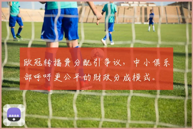 欧冠转播费分配引争议，中小俱乐部呼吁更公平的财政分成模式。